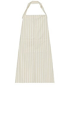 HAWKINS NEW YORK Essential Striped Apron in Flax & Ivory from Revolve.com | Revolve Clothing (Global)