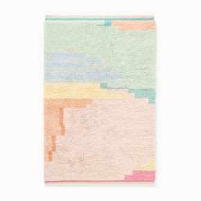 Kids Fieldscape Shag Rug | West Elm (US)