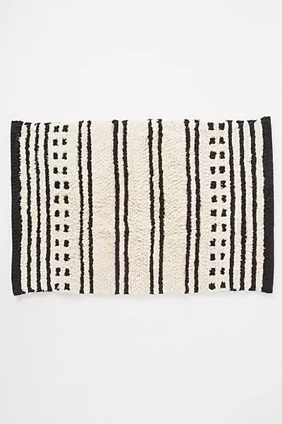 Handwoven Nayo Bath Mat | Anthropologie (US)