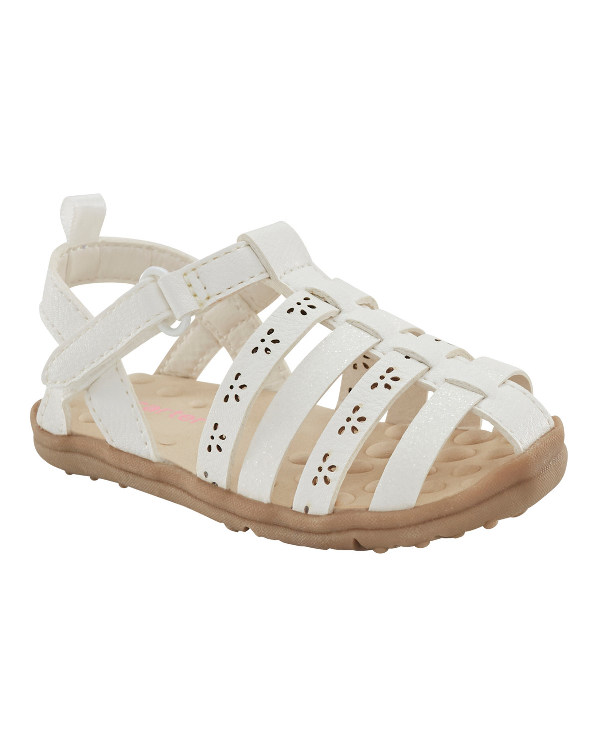 Every Step® First Walker Fisherman Sandals - White - Carter's | Carter's | Carter's Inc