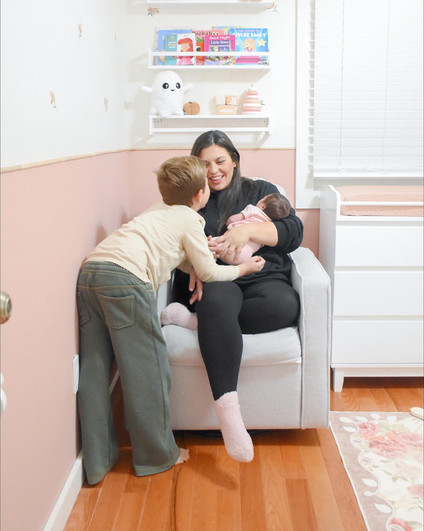 ready to rock 🤘🏼#gifted our new Luna Glider from @deltachildren has been the perfect addition to baby Willa’s nursery. It’s soft, cushy, and gives just the right amount of movement for soothing! We can read books, sing songs, rock baby girl to sleep, feed her, and spend time together cozied up right here 🥰

we love that the fabric is water and stain resistant for easy clean up.. PLUS it’s also GREENGUARD Gold Certified and OEKO-TEX STANDARD 100 Certified which means it contributes to healthier indoor air 👏🏻 

✨ the Luna Glider is exactly what we were looking for and even better - it’s super affordable! It’s available on @amazon and @kohls or you can comment ROCK and I’ll DM you a link to shop 🫶🏻 #DeltaChildren

#nurserymusthave #nurseryglider #nurseryrocker #babygirlnursery #babygirlandme #mommyandme #momblogger #njmomblogger #newjerseymoms #njmom