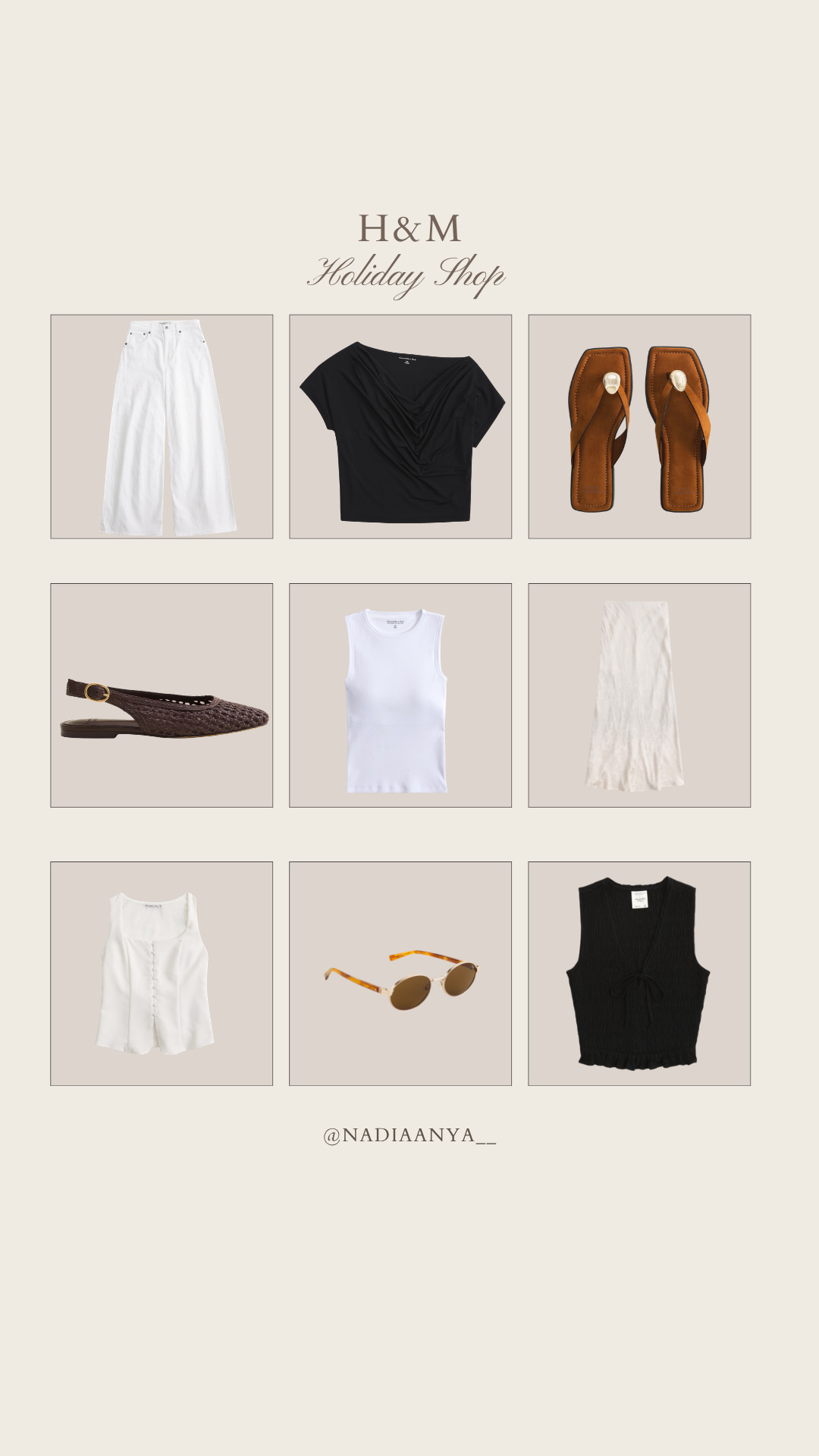 H&M Holiday Shop

H&M | Fashion | Holiday | Travel 

 