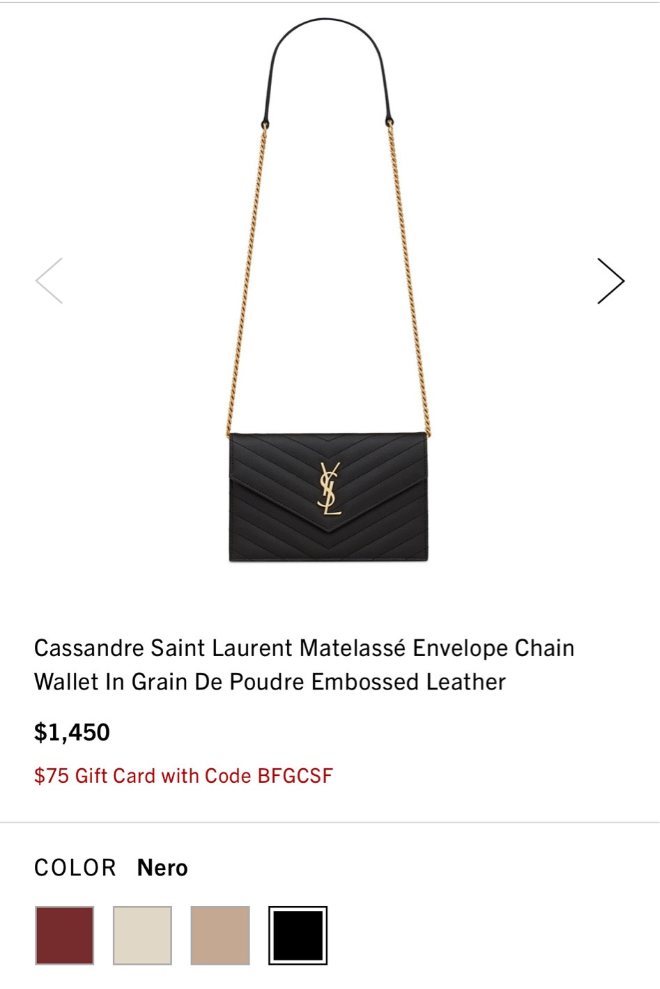 Get a $75 at Saks! #blackfriday

#LTKitbag #LTKHoliday #LTKsalealert