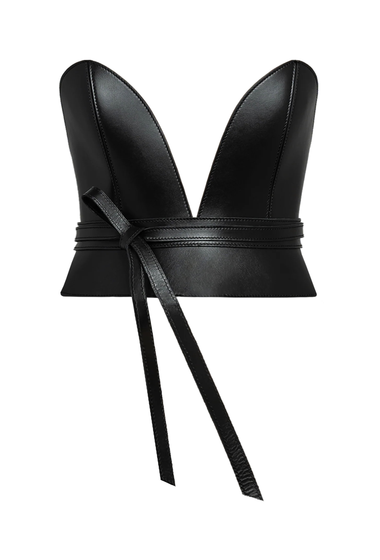 WRAP CORSET BELT - PITCH BLACK | PRITCH London