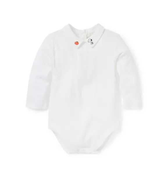 Peanuts Snoopy Collar Baby Bodysuit | Janie and Jack