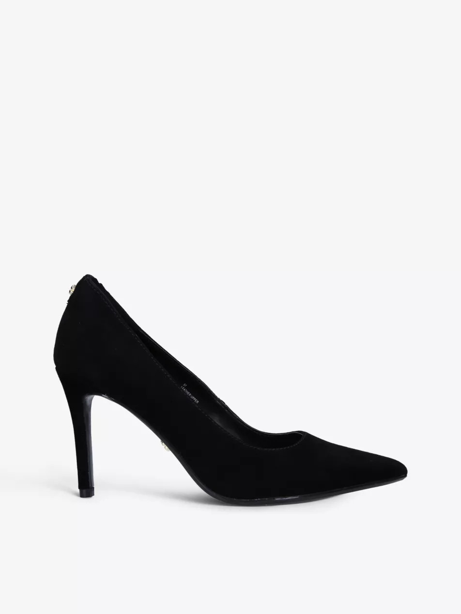 Classique pointed-toe suede court shoes | Selfridges