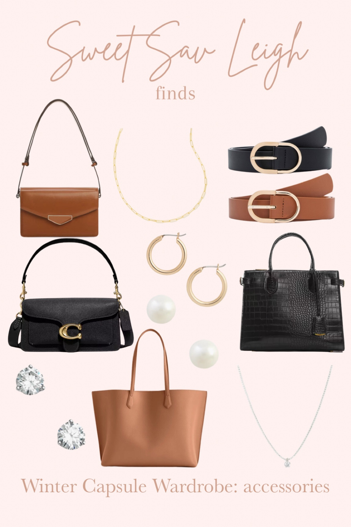 Winter capsule wardrobe: accessories 

#LTKSeasonal #LTKstyletip #LTKfindsunder100