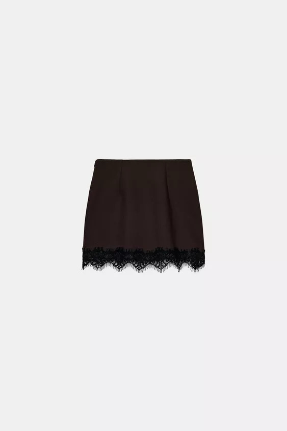 LACE HEM SKORT | Zara NL