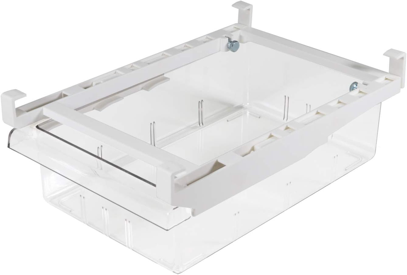 YekouMax Fridge Drawer Organizer, Refrigerator Organizer Bins, Pull Out with Handle, Shelf Holder... | Amazon (US)