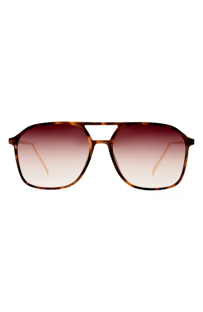 AIRE Cusp 55mm Aviator Sunglasses | Nordstrom | Nordstrom