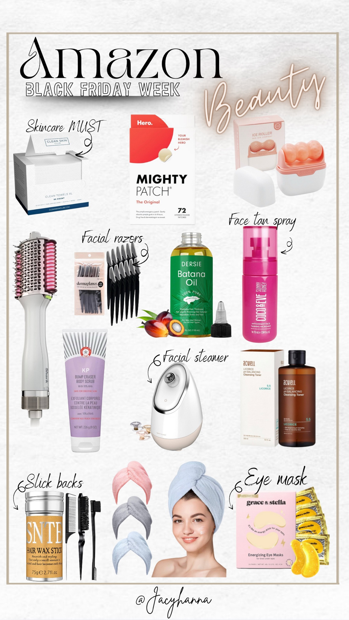 Amazon Black Friday sale beauty/self care tried & true products!!!💫





Amazon sale, beauty must haves, self care routine, eye mask, hair mask, skincare favorites, Amazon finds, Black Friday 

#LTKGiftGuide #LTKHoliday #LTKCyberWeek