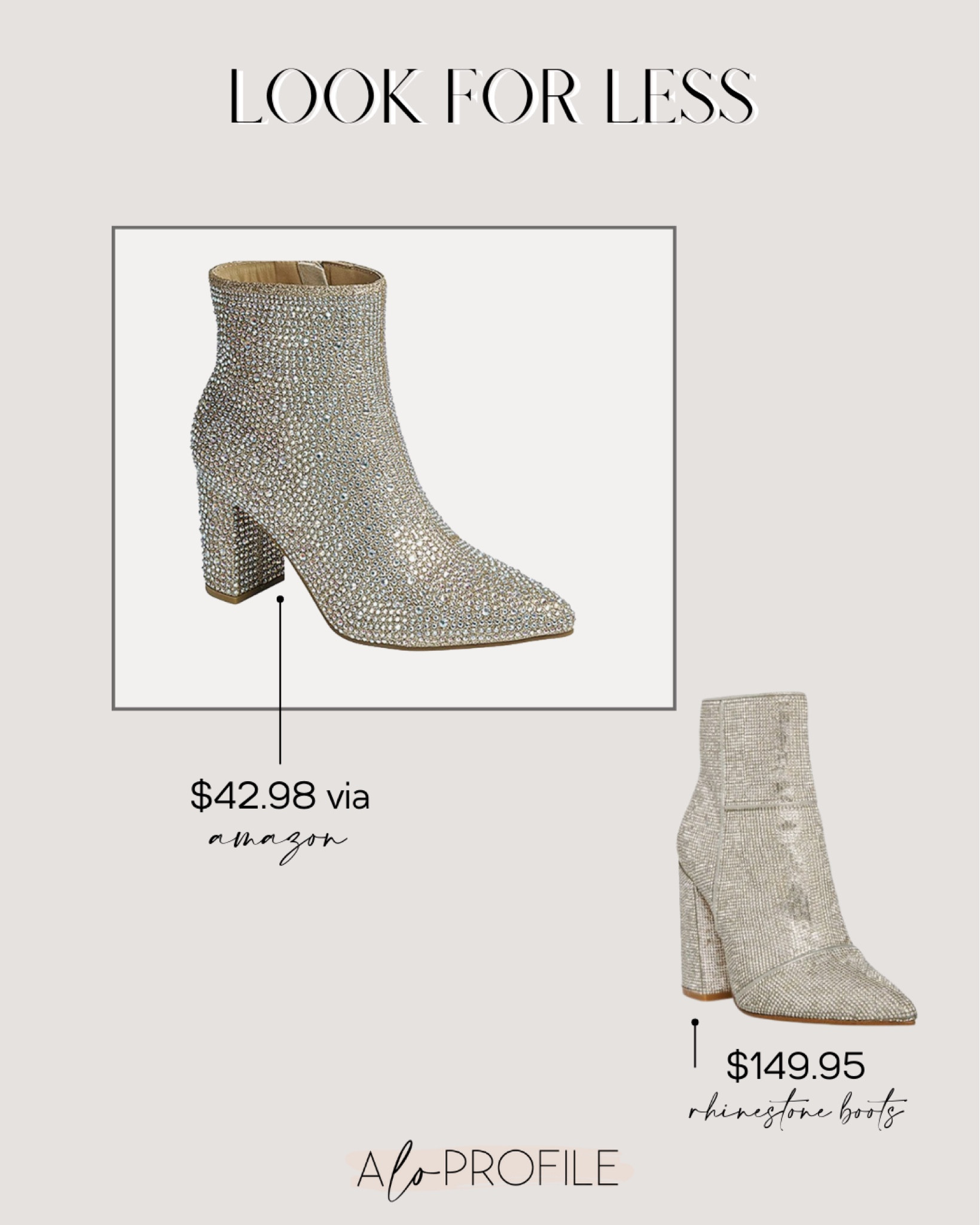 Look for Less : Holiday Boots ✨look for less, boots, boot, boots for less boots, look for less shoes, fall boots, winter boots, winter shoes, fall shoes, boots, booties, winter booties,  sparkle boots, rhinestone boots, holiday boots, holiday booties

#LTKshoecrush #LTKunder100 #LTKstyletip