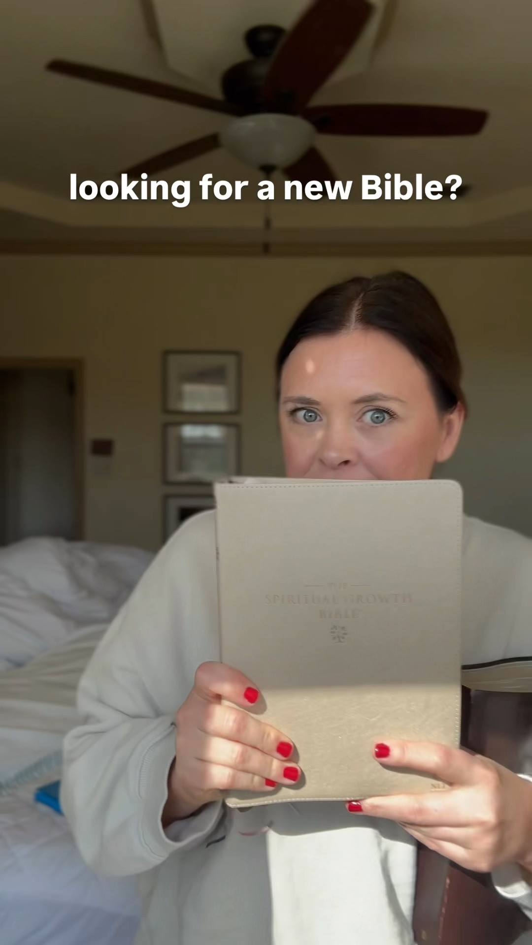 I have a whole list of Bibles I love and are easy to read. 

And because I get asked this all the time, I personally am using the Spiritual Growth NLT Bible right now. It’s great, has a moderate amount of commentary and the book tabs on the side are clutch! 