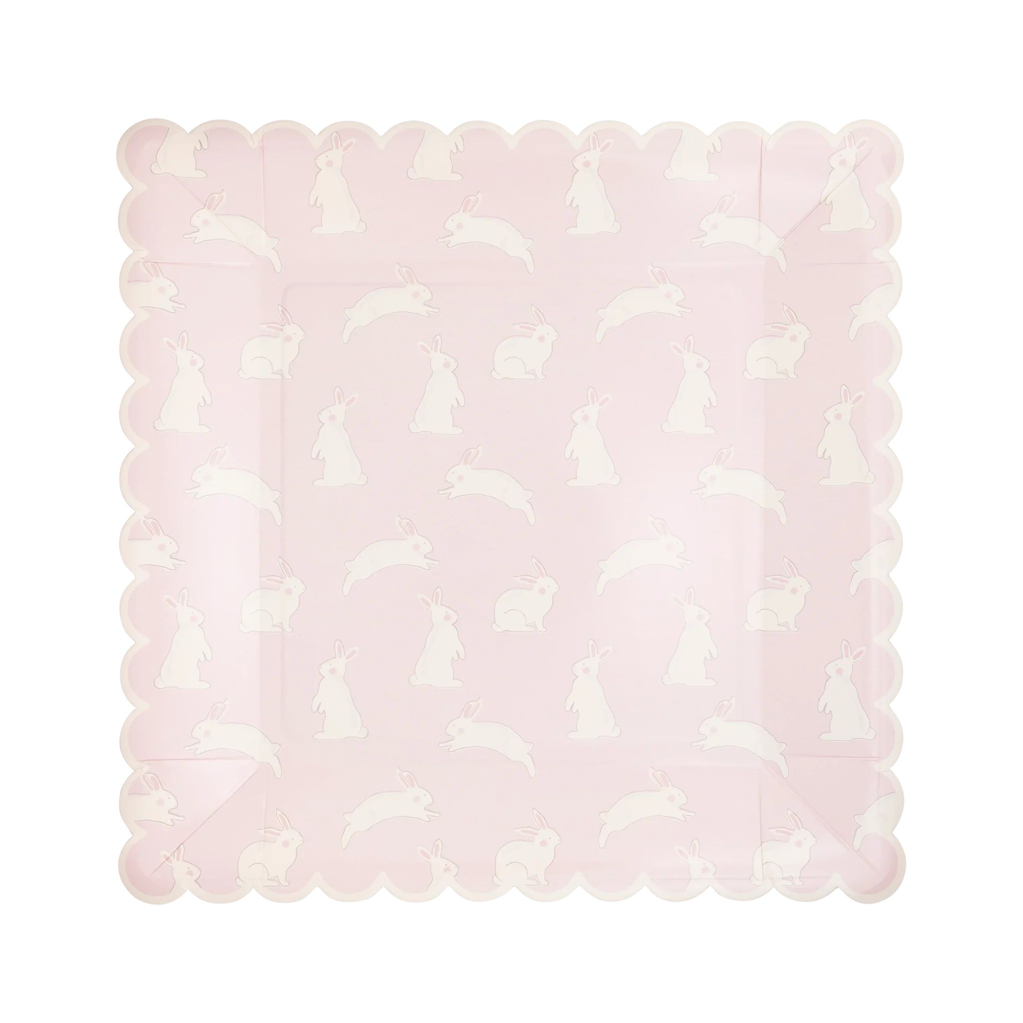 Bunny Pattern Paper Plate | My Mind's Eye