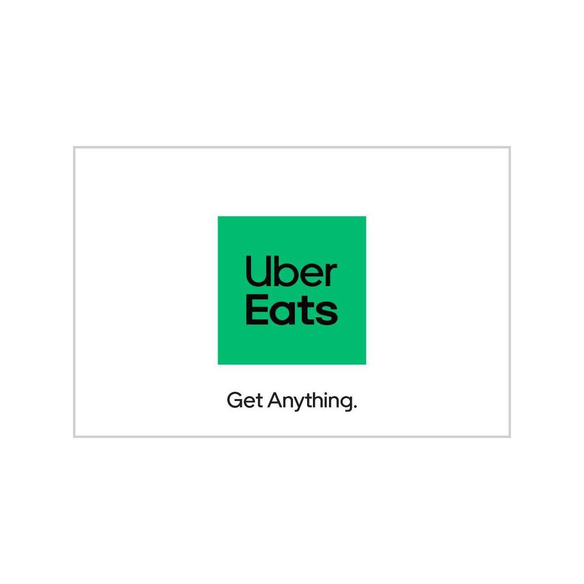 Uber Eats Gift Card - Email Delivery | Target