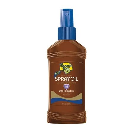 5 Pack Banana Boat Protective Spray Oil Sunscreen SPF 15 8oz Each | Walmart (US)