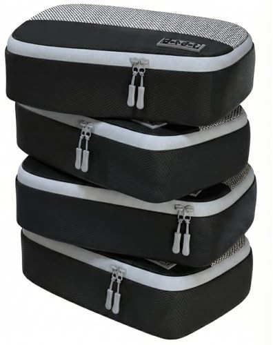 4pc Small Packing Cubes for Travel - Luggage Packing Organizers - Travel Packing Cubes for Suitcases | Amazon (US)