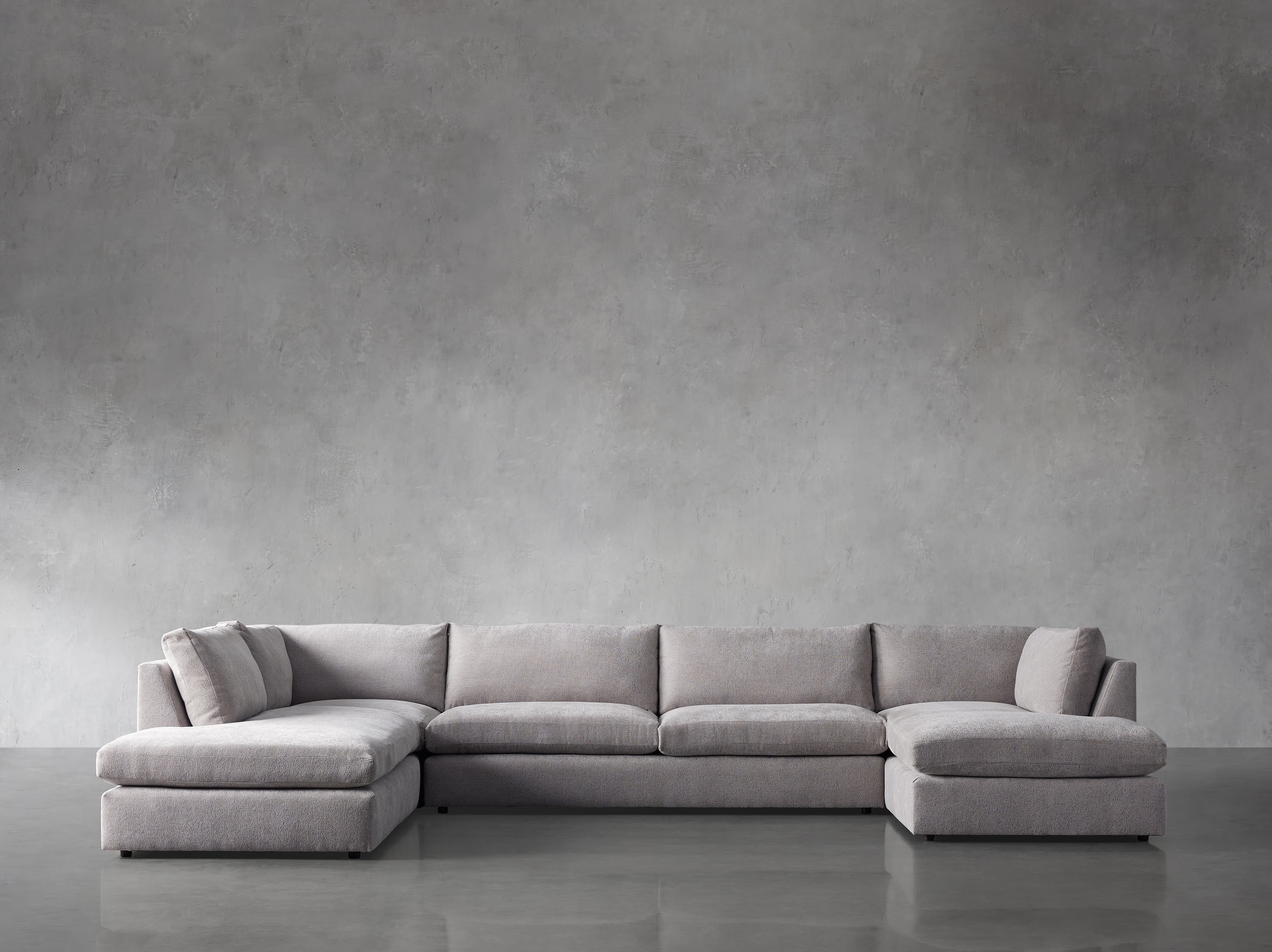 Kipton Four Piece Bumper Sectional | Arhaus