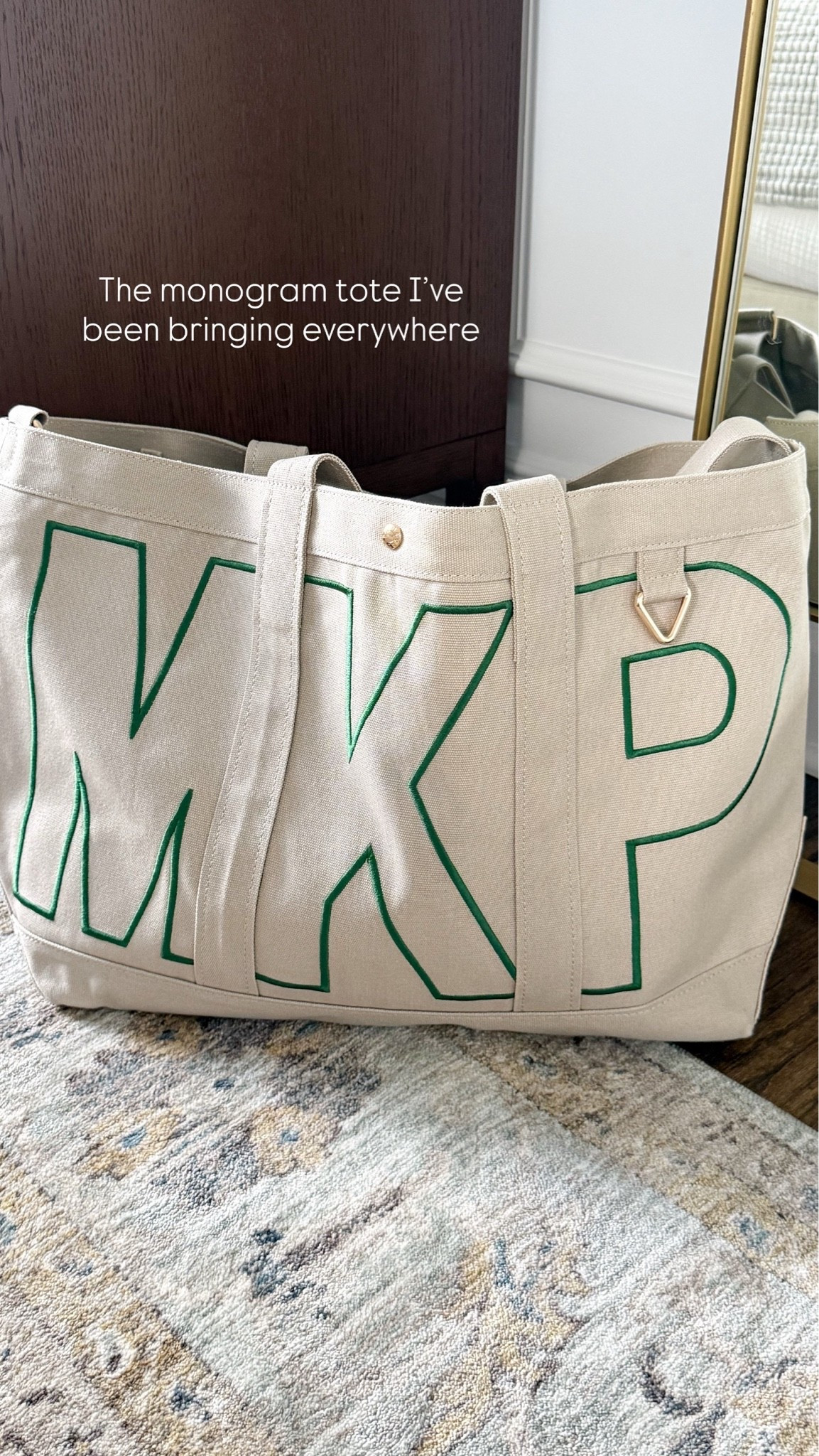 This monogram tote has been going everywhere with me — it’s the perfect work bag or mom bag and there are SO MANY cute color combinations to choose from (including stripes!!!) Would make a great gift 🙌🏻

#LTKmomlife #LTKTravel #LTKKids