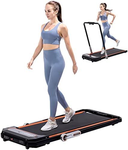 LSRZSPORT 2 in 1 Folding Treadmill Under Desk Treadmill for Home and Office with Speaker, Remote ... | Amazon (US)