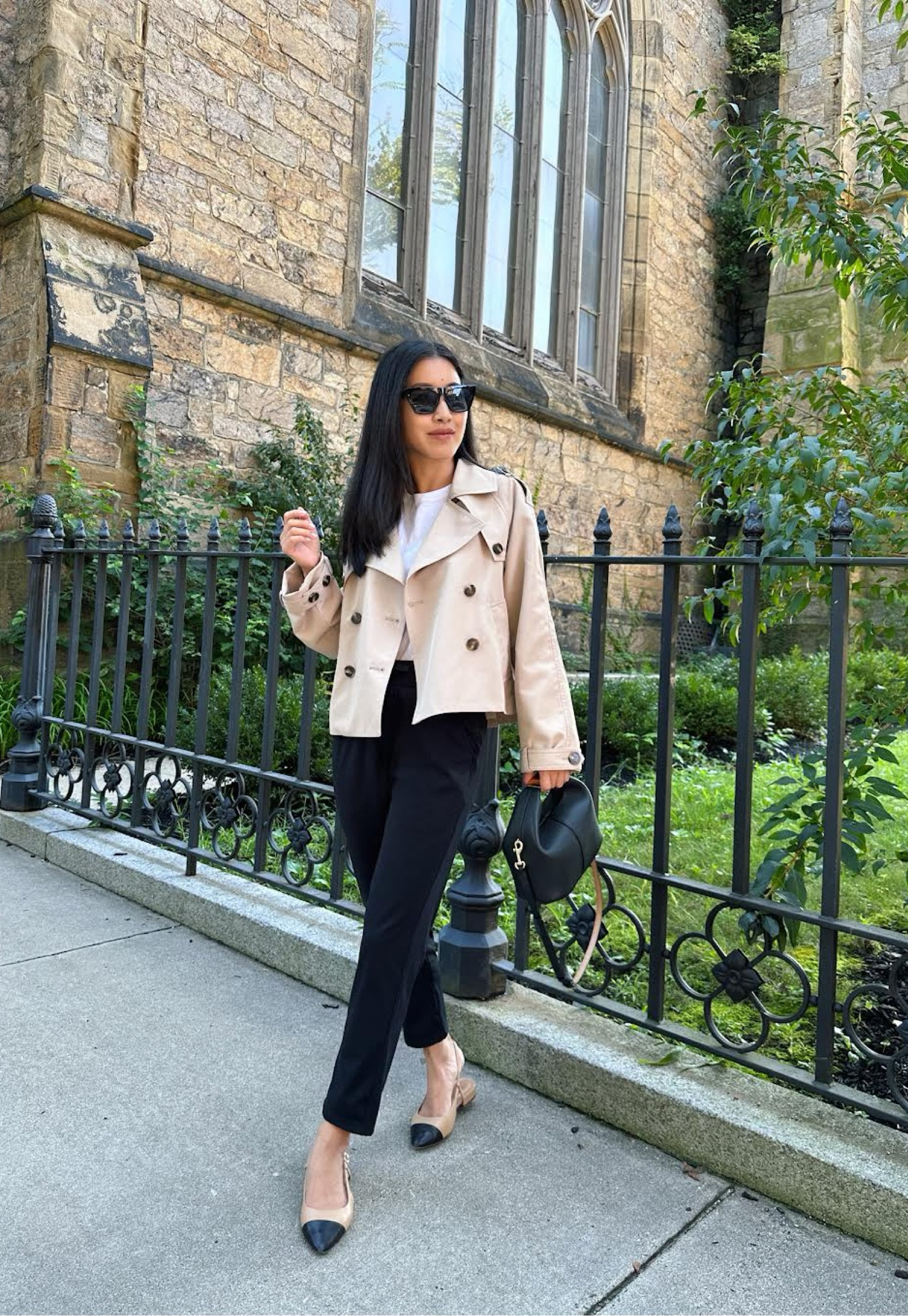 Sirus Crop Trench Coat curated on LTK
