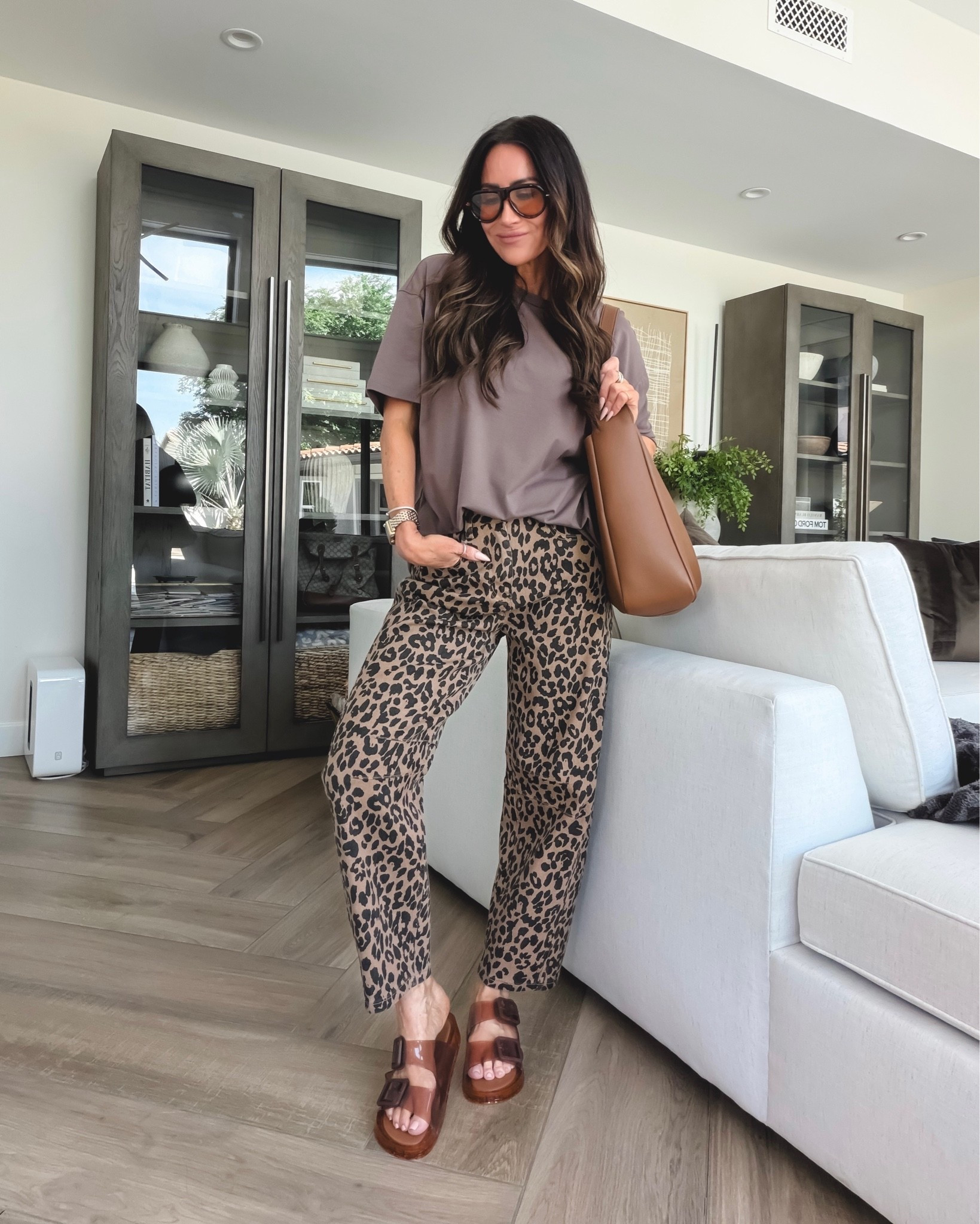 These leopard barrel jeans are so fun! I’ve worn them multiple times already. I did a sz small but wish I did the xs 
They come in solids as well 
All tops sz small

#LTKootd #LTKOver40

#LTKU #LTKmomlife #LTKSeasonal