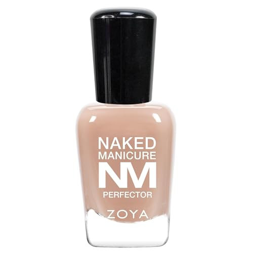 ZOYA Nude Perfector Nail Polish, Sheer Beige Nude Polish for Bare Nails, Cool-Tone Naked Manicure Perfector, Big10Free Vegan, 0.5 fl oz | Amazon (US)