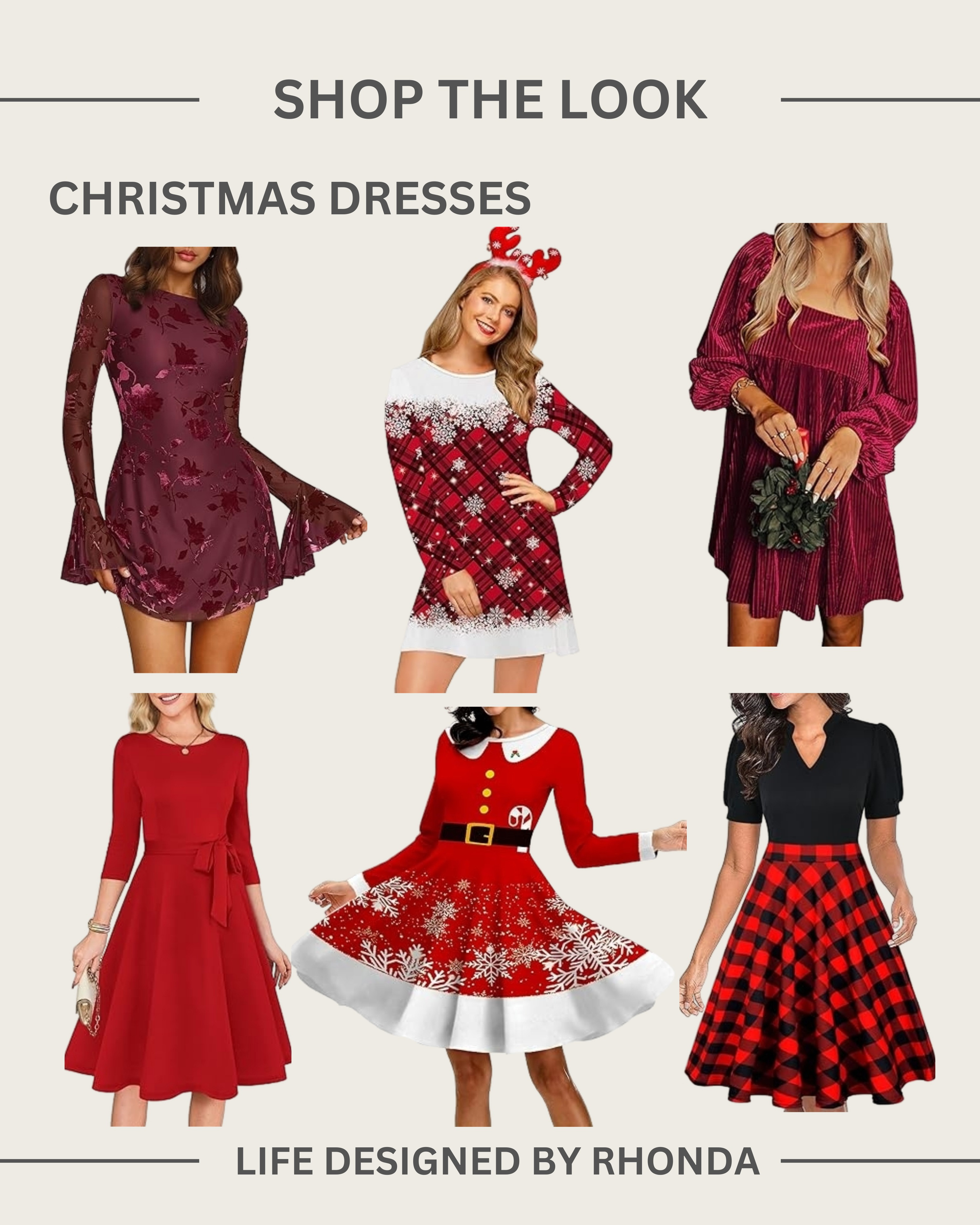 Make an entrance this season in these stunning Christmas dresses. From elegant velvet to festive sparkles, find the perfect look for every holiday party and family gathering. Tap to shop these must-have holiday styles! #ChristmasDress #HolidayOutfit #FestiveFashion 

 #LTKHoliday #LTKootd #LTKSaleAlert