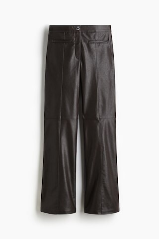 H & M - Hose mit Coating - Braun - Damen | H&M (DE, AT, CH, NL, FI)