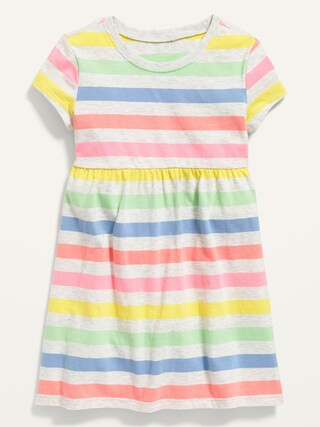 Fit & Flare Jersey Dress for Toddler Girls | Old Navy (US)