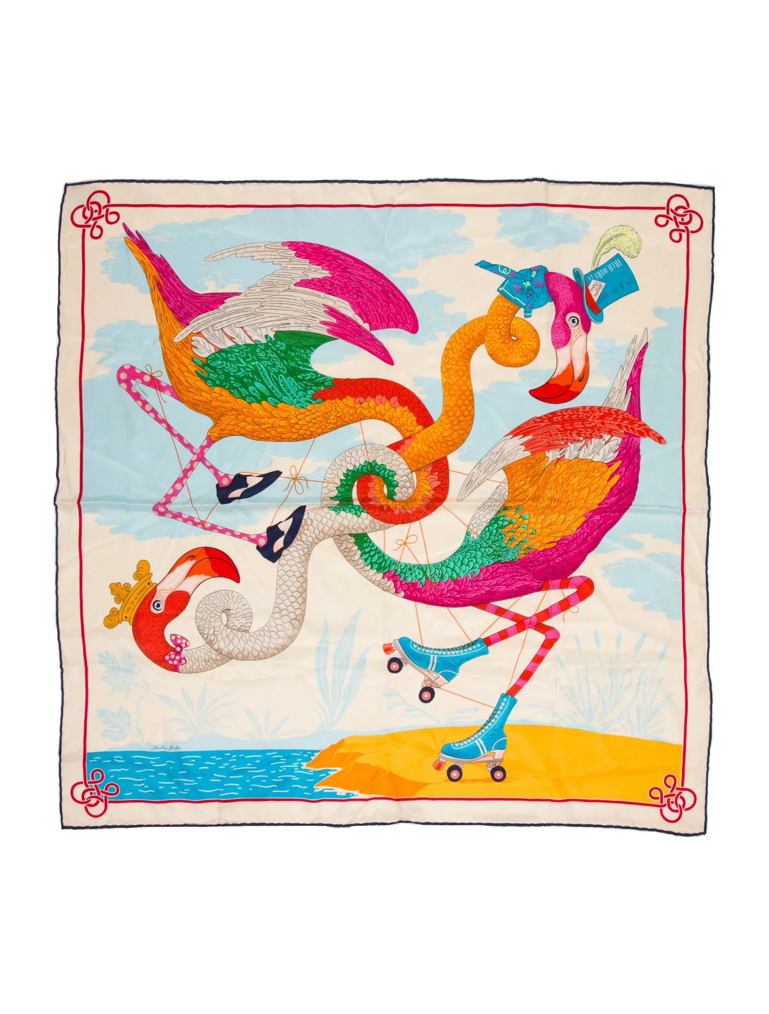 Tied Up In Knots Silk Scarf | The RealReal