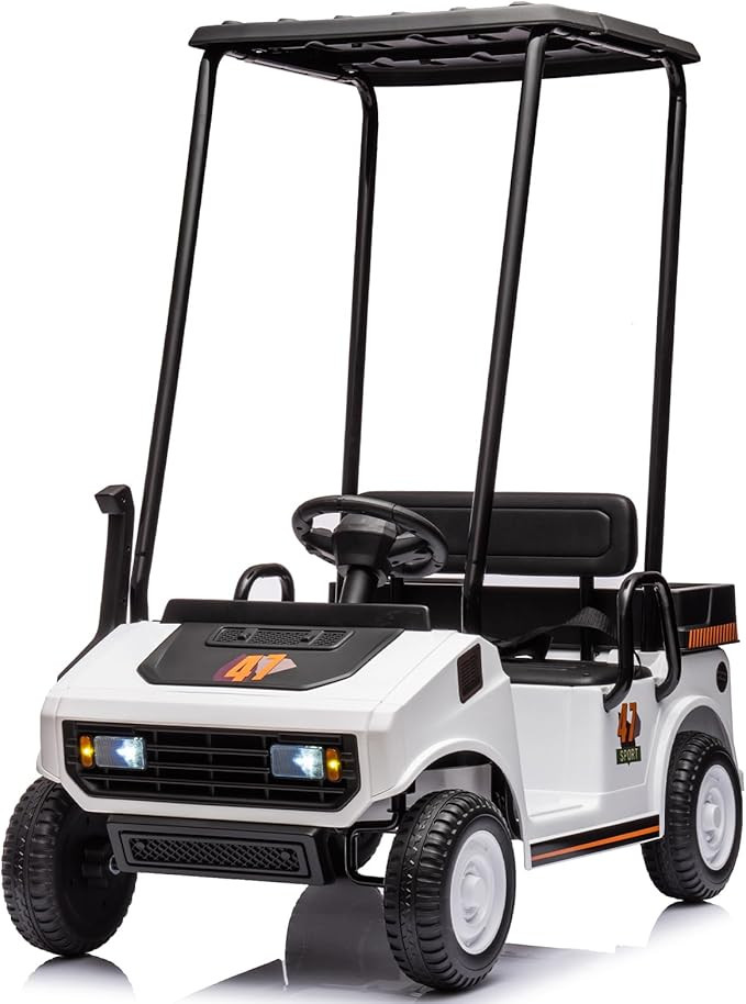 12V 7AH Golf Cart for Kids Boys Girls, Battery Powered Ride on Toys with Parent Remote Control, 2... | Amazon (US)