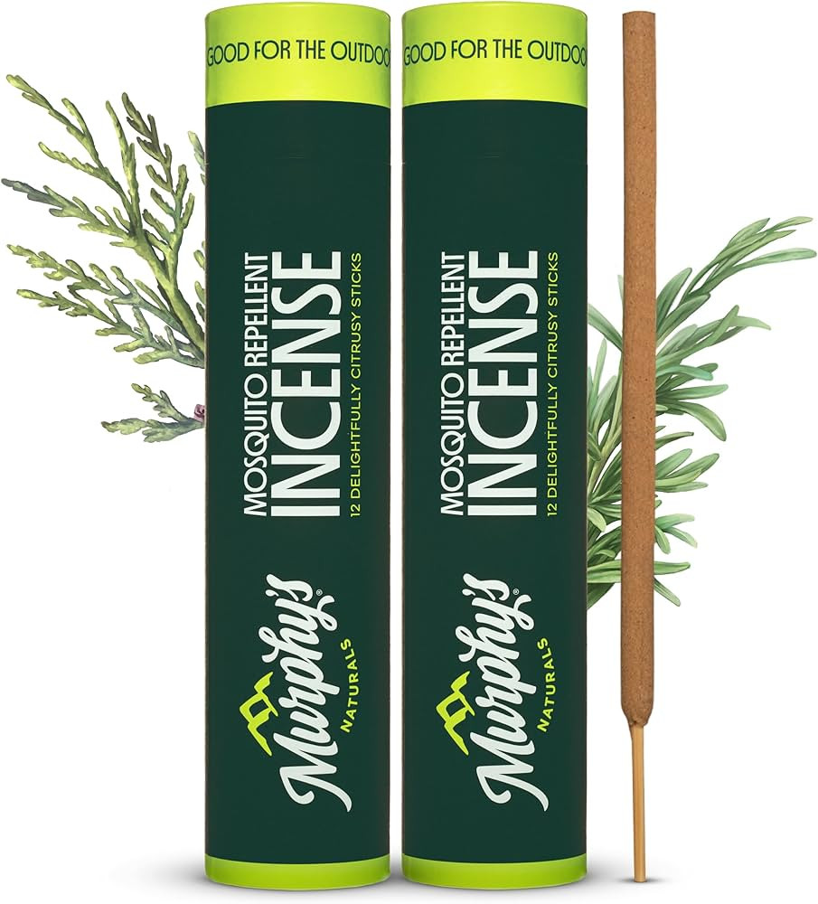 Murphy’s Naturals Mosquito Repellent Incense Sticks, 24 Count, DEET Free Insect Repellent with ... | Amazon (US)