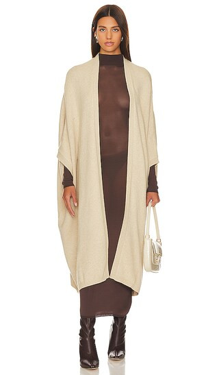 Nadine Duster in Beige | Revolve Clothing (Global)