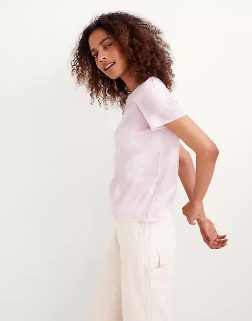 Lo-Fi Shrunken Tee: Earth-Dyed Edition | Madewell