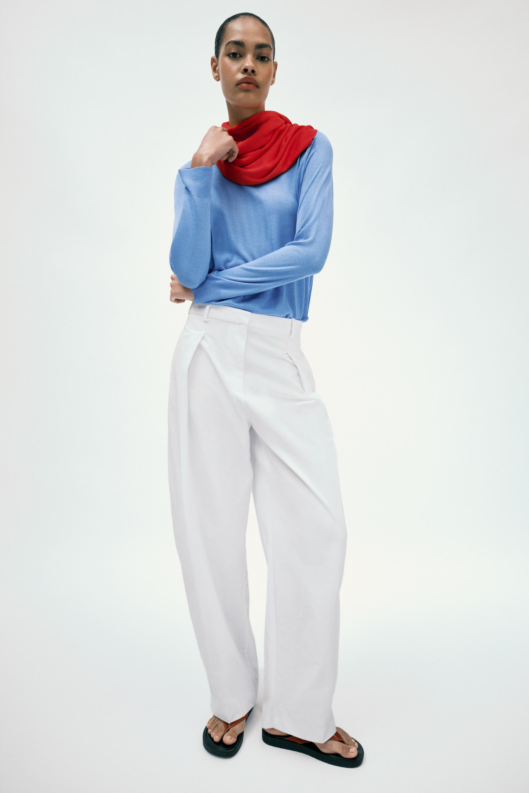 BASIC FINE KNIT JUMPER | Zara US