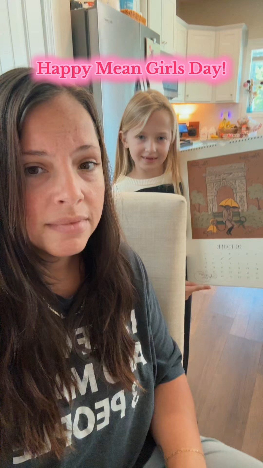 Had to recruit my blonde mini-me to help me celebrate national Mean Girls day 💕 

*tag a Mean Girls millennial mama in your life in the comments!

Mom life, SAHM, mean girls, videos at home