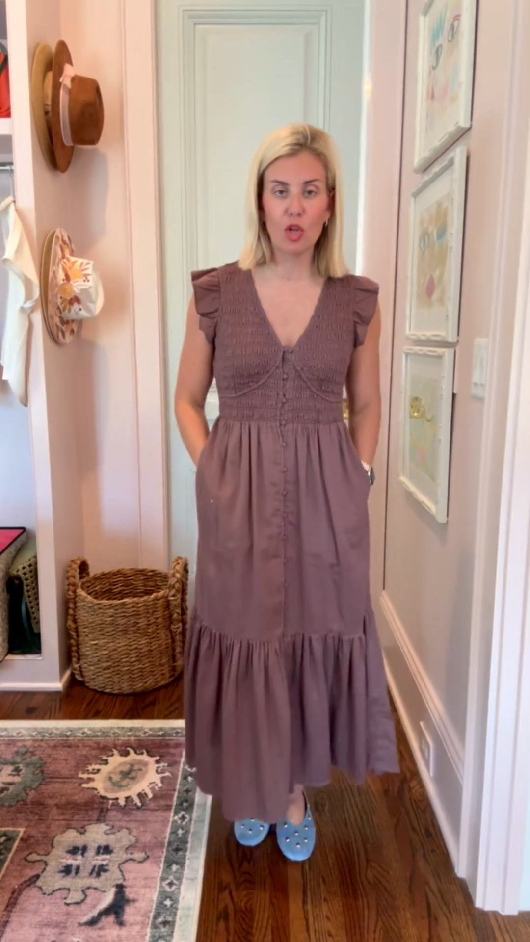Dresses + layering pieces to take us perfectly from summer into fall yall, and at prices that can’t be beat thanks to @quince … my go to for all things basic, never boring that shine in mix and match ability while keeping incredible quality and budget friendly reachability! 

I’m in size XS in the dresses and cardigans… 

#LTKdayinmylife #LTKmomlife #LTKSeasonal