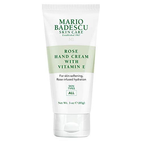 Mario Badescu Rose Hand Cream with Vitamin E, 3 oz | Amazon (US)