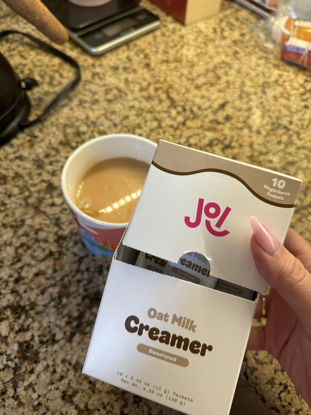 Oat Milk Coffee Creamer, Sweetened 10ct Carton by JOI - Superfood, Vegan, Dairy Free, Plant Based... | Amazon (US)