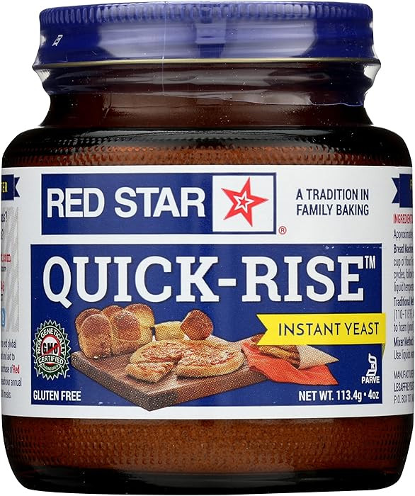 Red Star Bread Machine Yeast, 4 Ounce | Amazon (US)