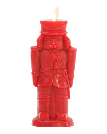 Melted Edge Smooth Nutcracker Candle | Pillows & Decor | Marshalls | Marshalls
