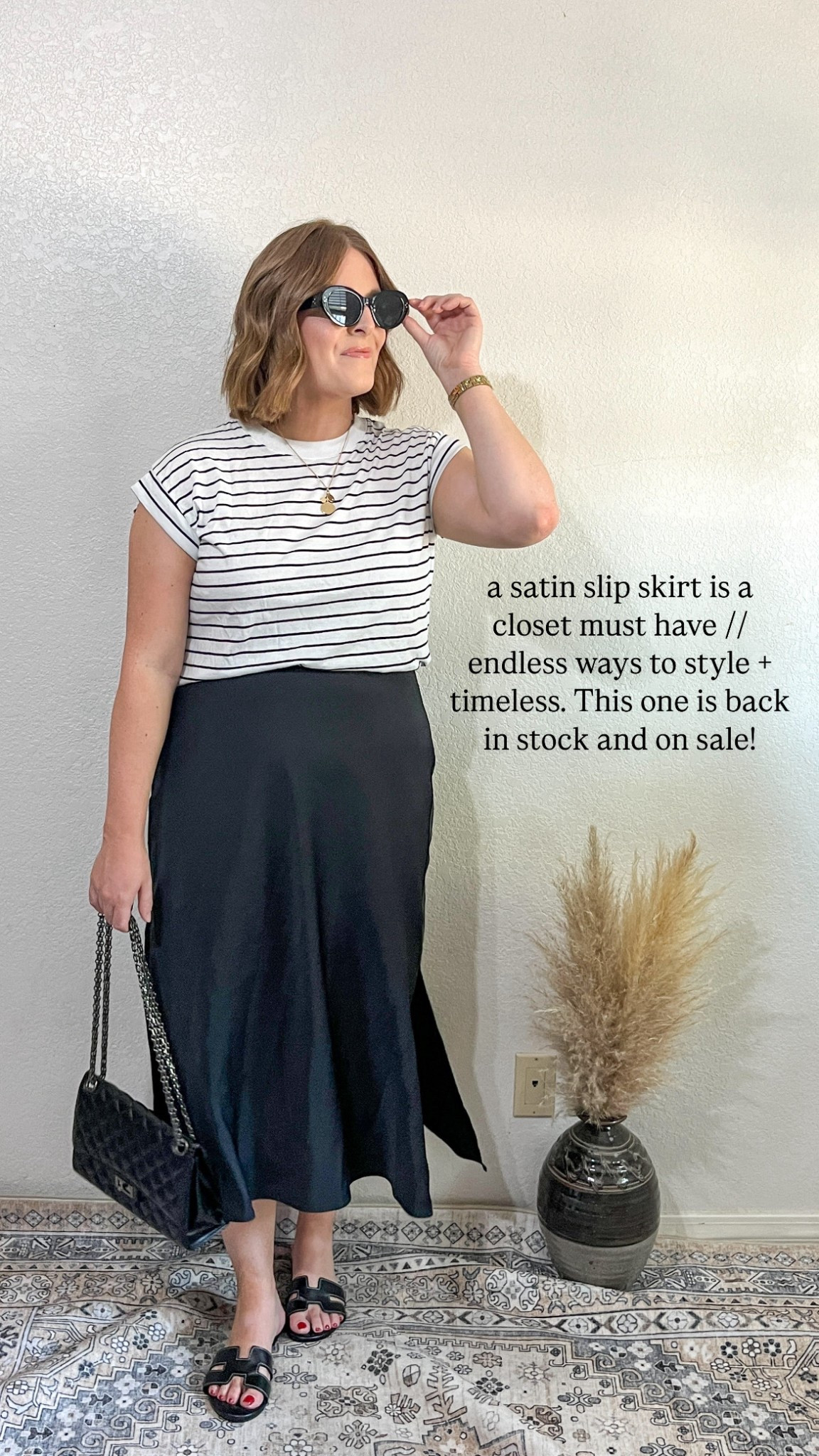 SALE// stain slip skirt under $20. Endless ways to style + timeless 

Wearing L 

#LTKSaleAlert #LTKMidsize #LTKSeasonal