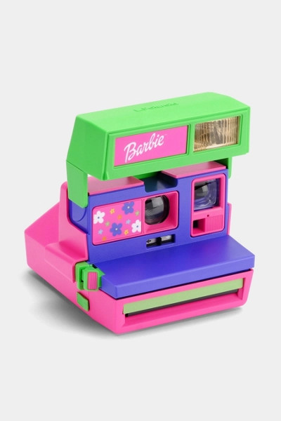 Polaroid Barbie Throwback 600 Instant Film Camera by Retrospekt | Urban Outfitters (US and RoW)