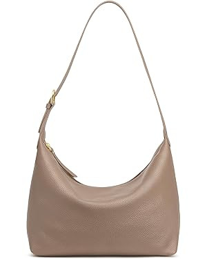 Kattee Meduim Hobo bags for Women Genuine Leather Crossbody Handbags Shoulder Purse for Work Casu... | Amazon (US)