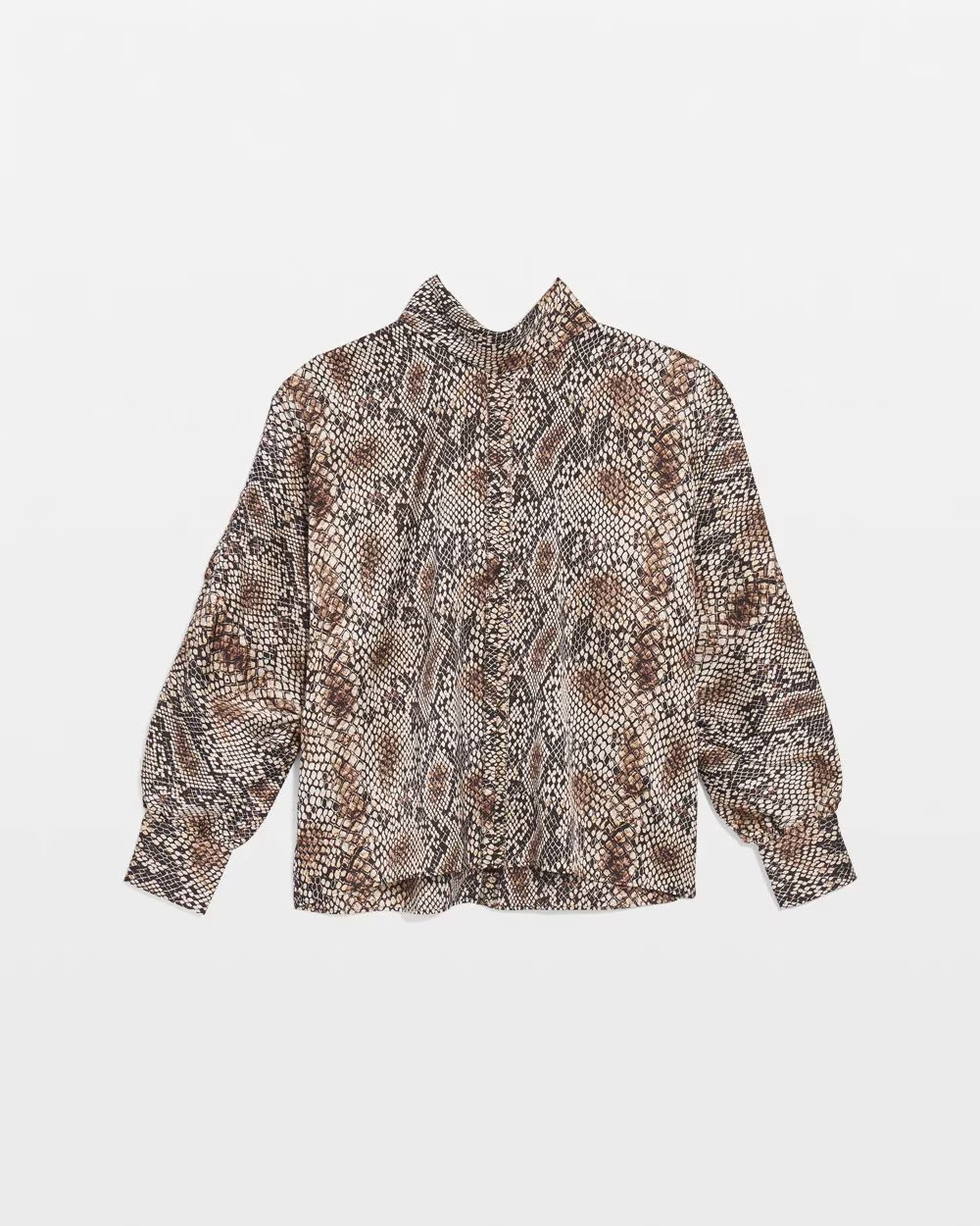 Tie Back Satin Blouse | White House Black Market | White House Black Market