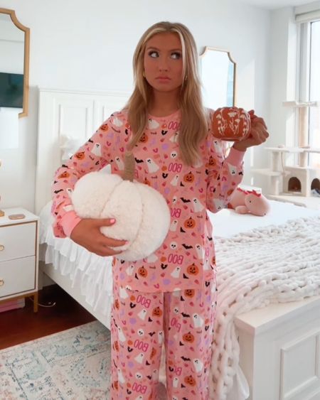 Halloween Pajamas and fall aesthetic items 

#LTKSeasonal #LTKunder100 #LTKU