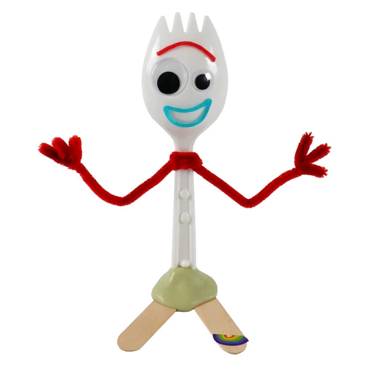 Disney and Pixar Toy Story Make Your Own Forky Craft Kit, DIY Arts and Crafts Toy with Stickers, ... | Walmart (US)
