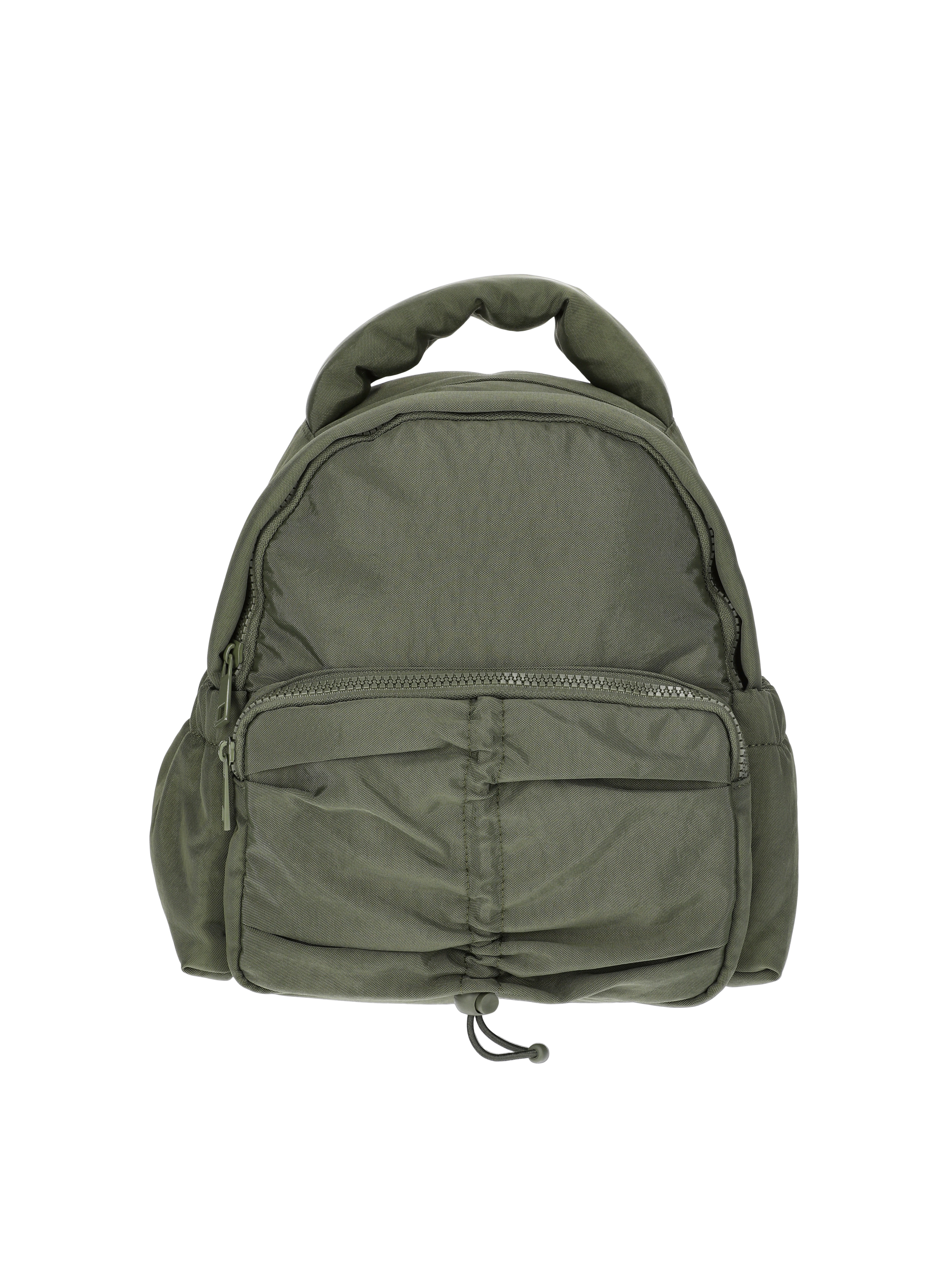 No Boundaries Women’s Hands Free Puffy Mini Backpack, Olive - Walmart.com | Walmart (US)