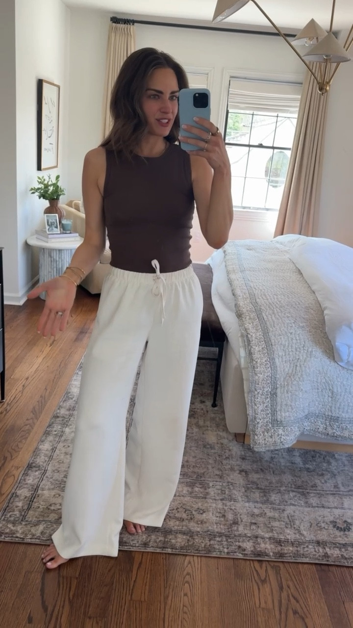 OOTD - about to be two major staples for spring & summer 
(Wearing a small in both)



#LTKootd #LTKgrwm #LTKmomlife